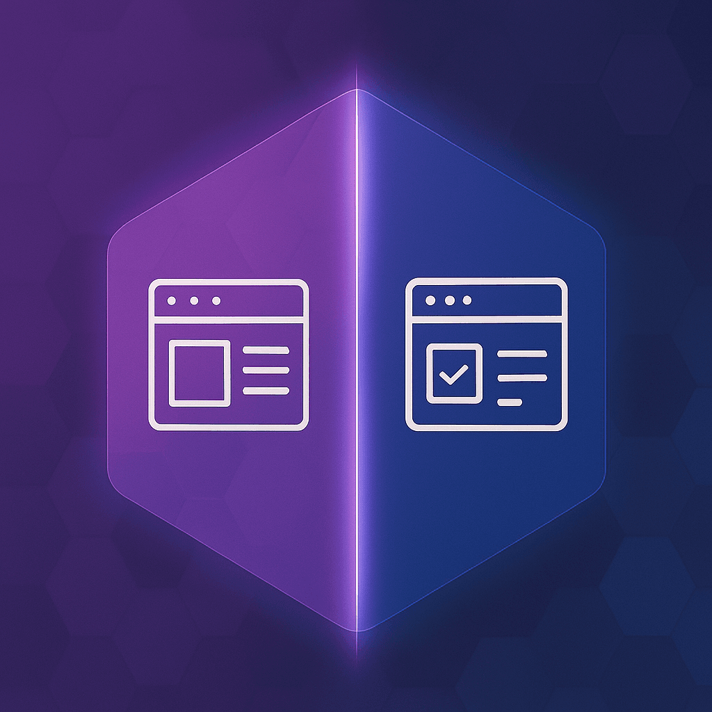 The difference between a website and a web app